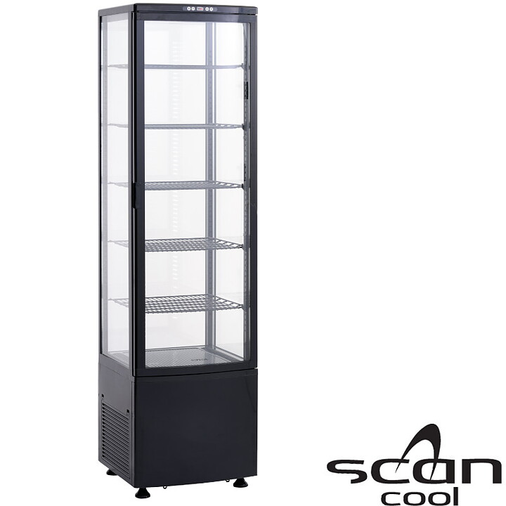 Kylmonter, 270 liter - Svart