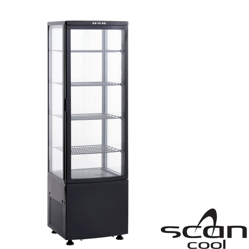 Kylmonter, 235 liter - Svart