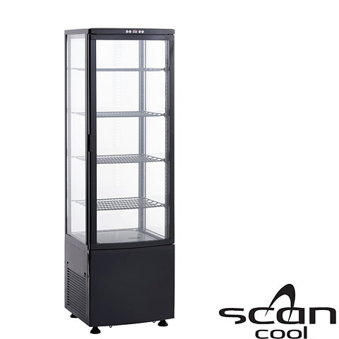 Kylmonter, 235 liter - Svart