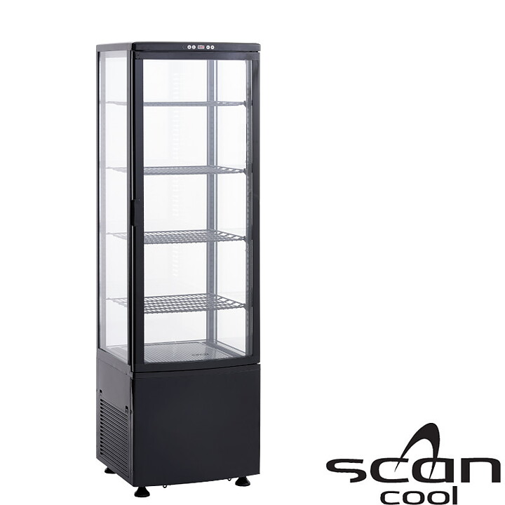 Kylmonter, 235 liter - Svart