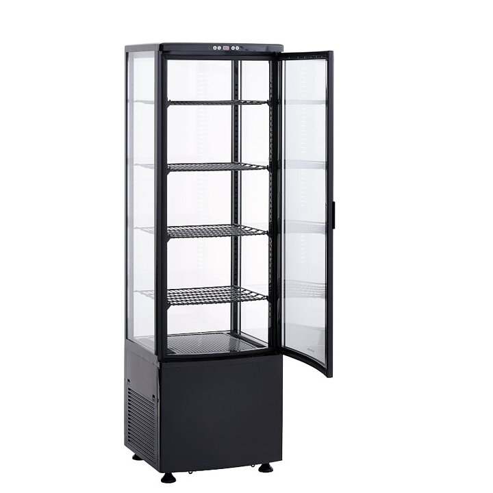 Kylmonter, 235 liter - Svart
