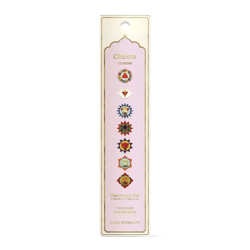 Fiore D'Oriente Chakra Incense Discovery Set