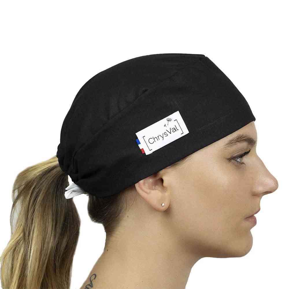 Medical Cap/Coat - Black