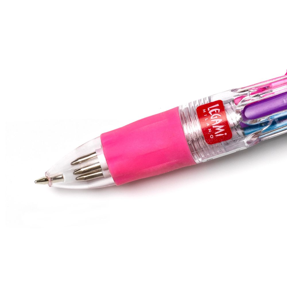 Mini Magic Rainbow Unicorn, Kulspetspenna med 4 färger - 3