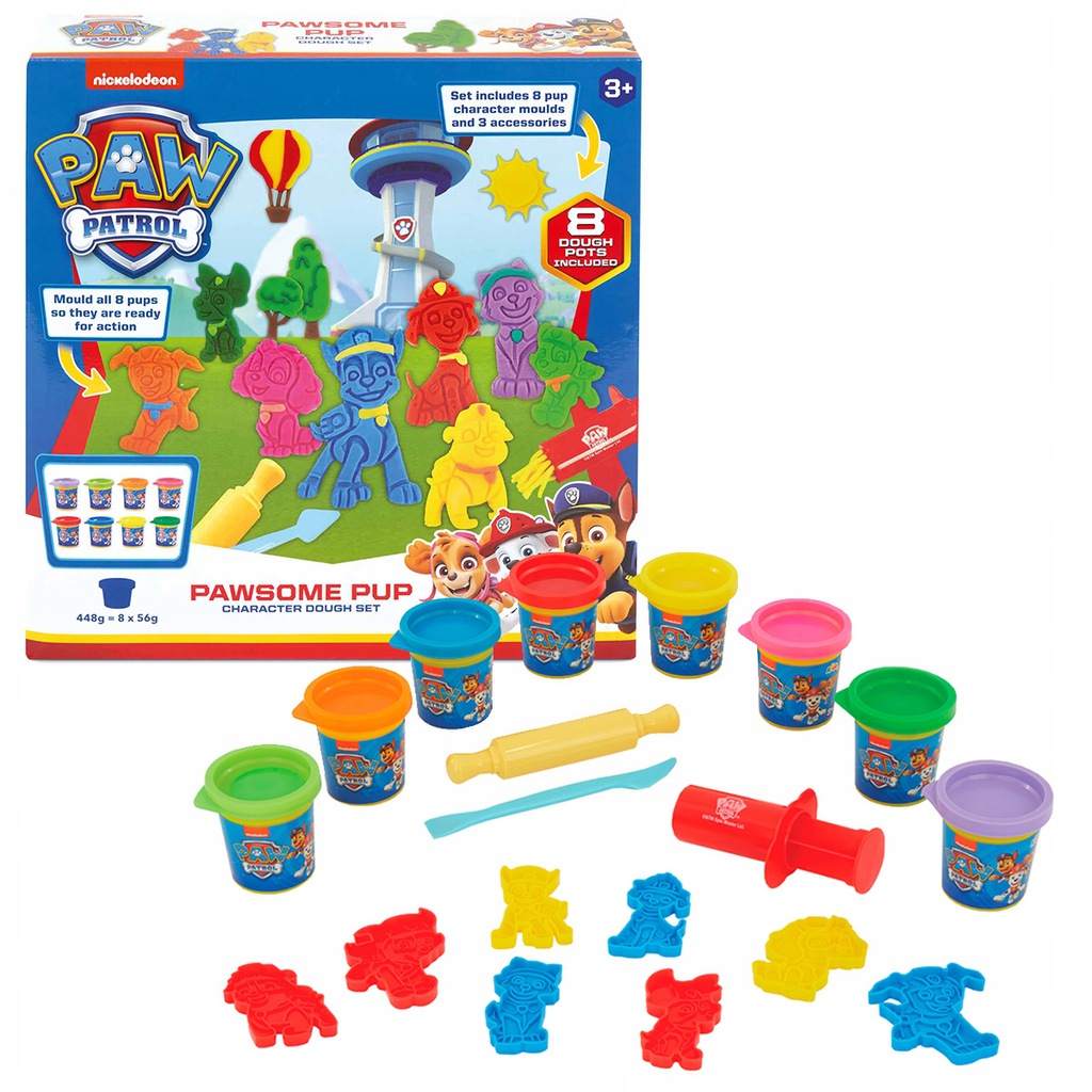 Paw Patrol Modellera Karaktärsset