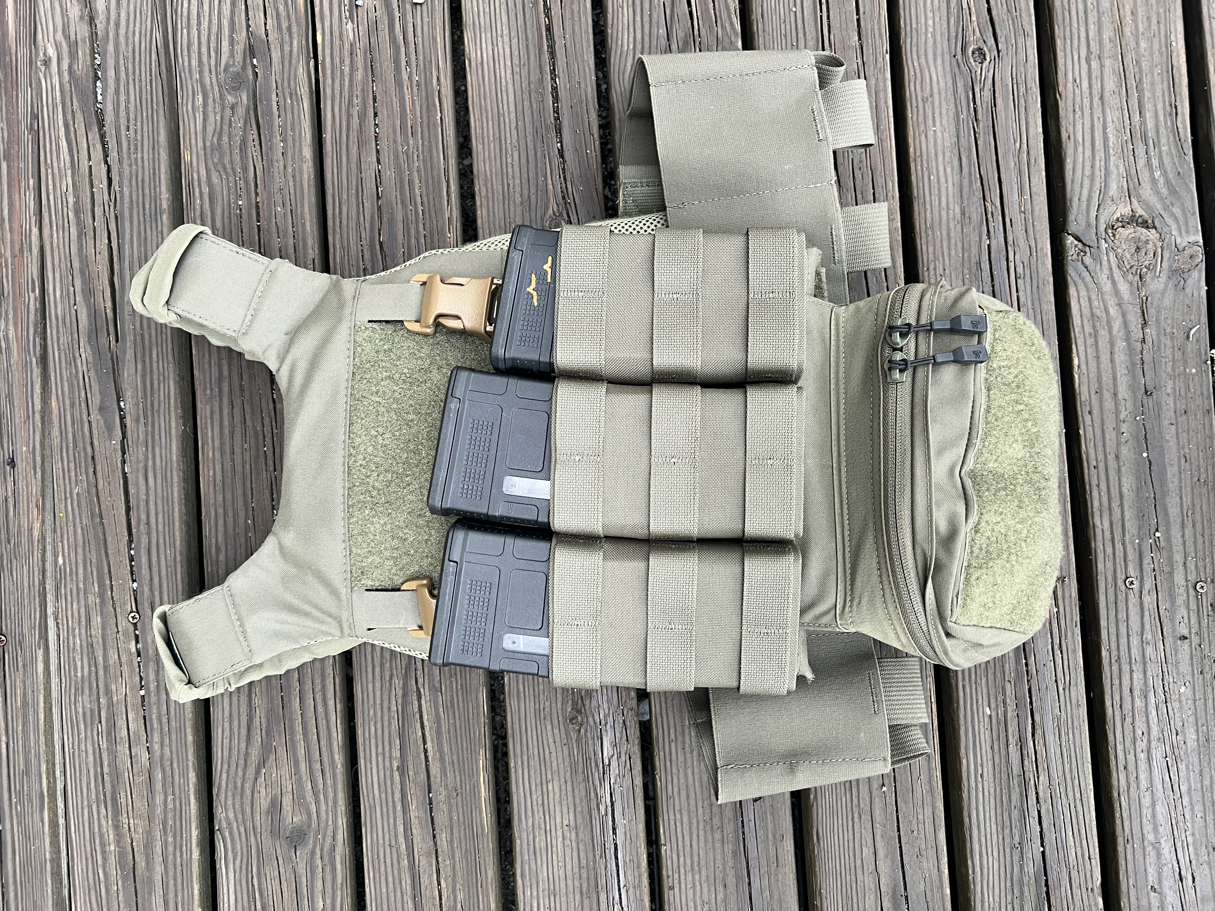 Esstac 7.62 Triple Daeodon Front Panel - Corax