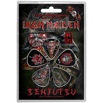 Iron Maiden Plectrum Pack: Senjutsu (Retail Pack)
