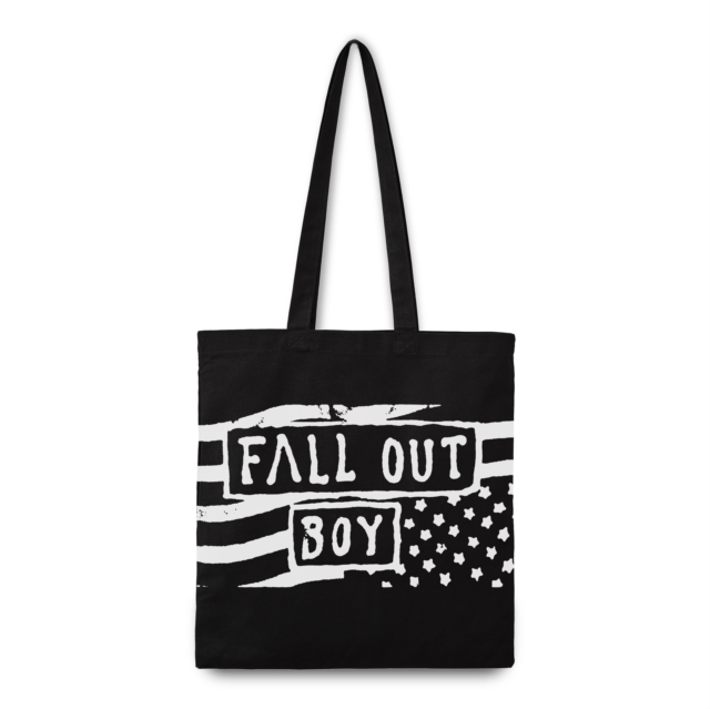 Fall Out Boy Cotton Tote Bag: Flag