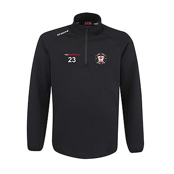 CCM Locker Room 1/4 Zip Top Carlshamn Crusaders