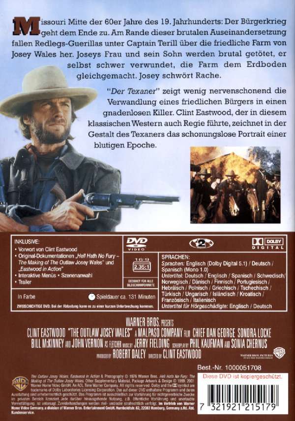 Outlaw Josey Wales - 2
