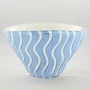Monica Backström (Taiga 2000) Widening Bowl with Undulating Decor 28 cm
