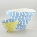 モニカ・バックストロム  Taigaシリーズ 貝のようなボウル Bowl  28cm  2000年