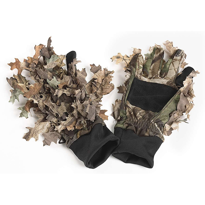 Wood Leaf Camo M Gloves