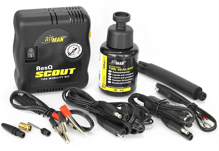 product-image Kompressor 12V + Däcklagning 100ml