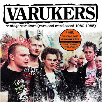 The Varukers - Vintage Varukers (rare and unreleased 1980-1985) - LP (vitt omslag)
