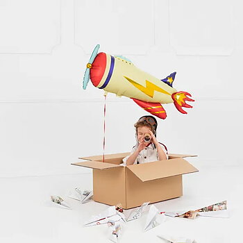 Folieballong XL - Flygplan