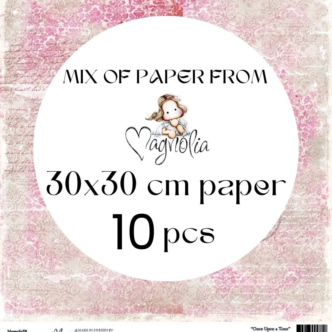 MAGNOLIA- MIX with 10 patterned paper