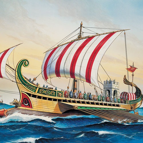 1/72 ROMAN WARSHIP CIRCA B.C 50