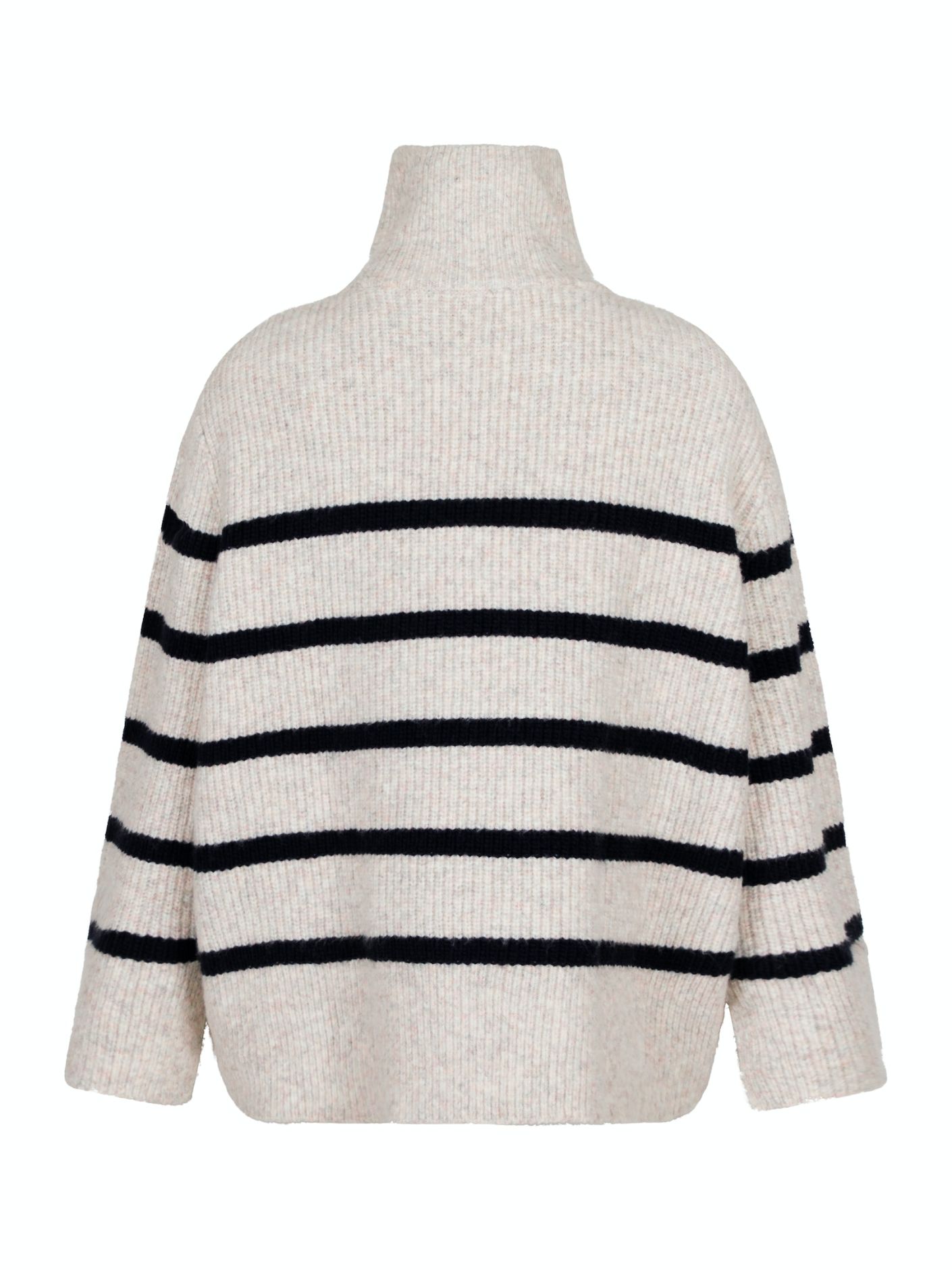 Neo Noir - Nevena Stripe Knit Blouse Sand - 5