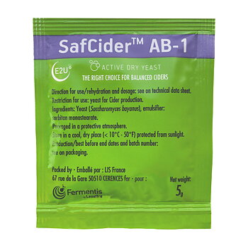Safcider 5g Ciderjäst