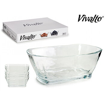 Oval Glasskål