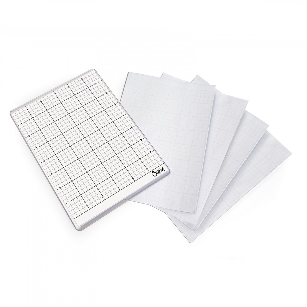 Sizzix Accessory Sticky Grid Sheets 6x8,5 5/Pkg