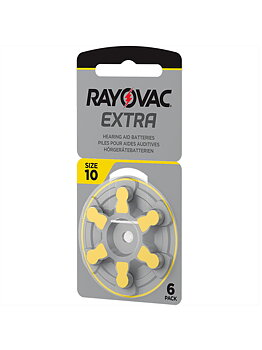 Hörapparatsbatterier Rayovac Extra 10 / A10