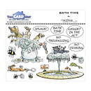 The Card Hut Clear Stamps - Bath Time