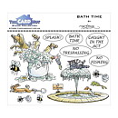 The Card Hut Clear Stamps - Bath Time