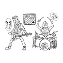 The Card Hut Clear Stamps - Garage Band
