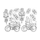 The Card Hut Clear Stamps - Shifting Gears