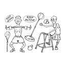 The Card Hut Clear Stamps - Putting in the Work