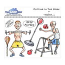 The Card Hut Clear Stamps - Putting in the Work