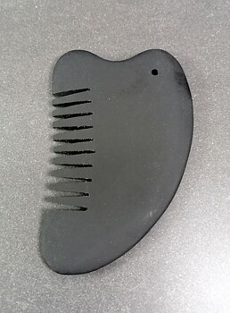 Gua sha i Bian Sten - Hjärta med kam 