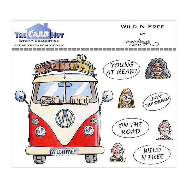 The Card Hut Clear Stamps - Wild N Free