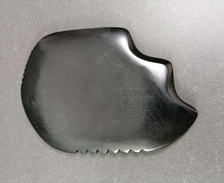 Gua sha i Bian Sten -  3 sidig  Scrapper