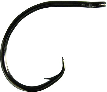 Extremely strong circle hook from Mustad adapted to heavy sea fishing for halibut and cod