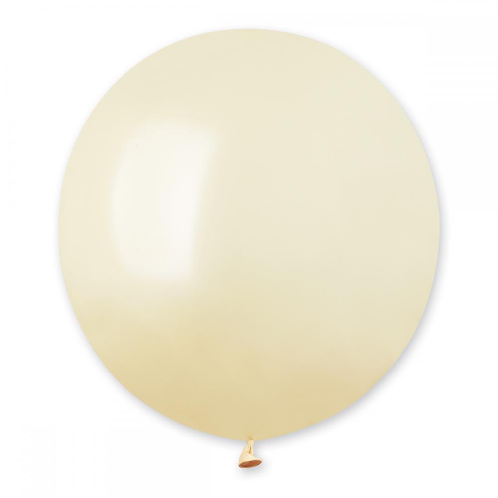 Mellanstora ballonger Ivory 48 cm