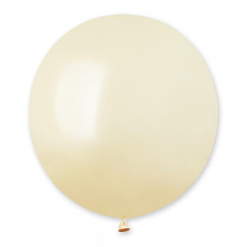 Mellanstora ballonger Ivory 48 cm