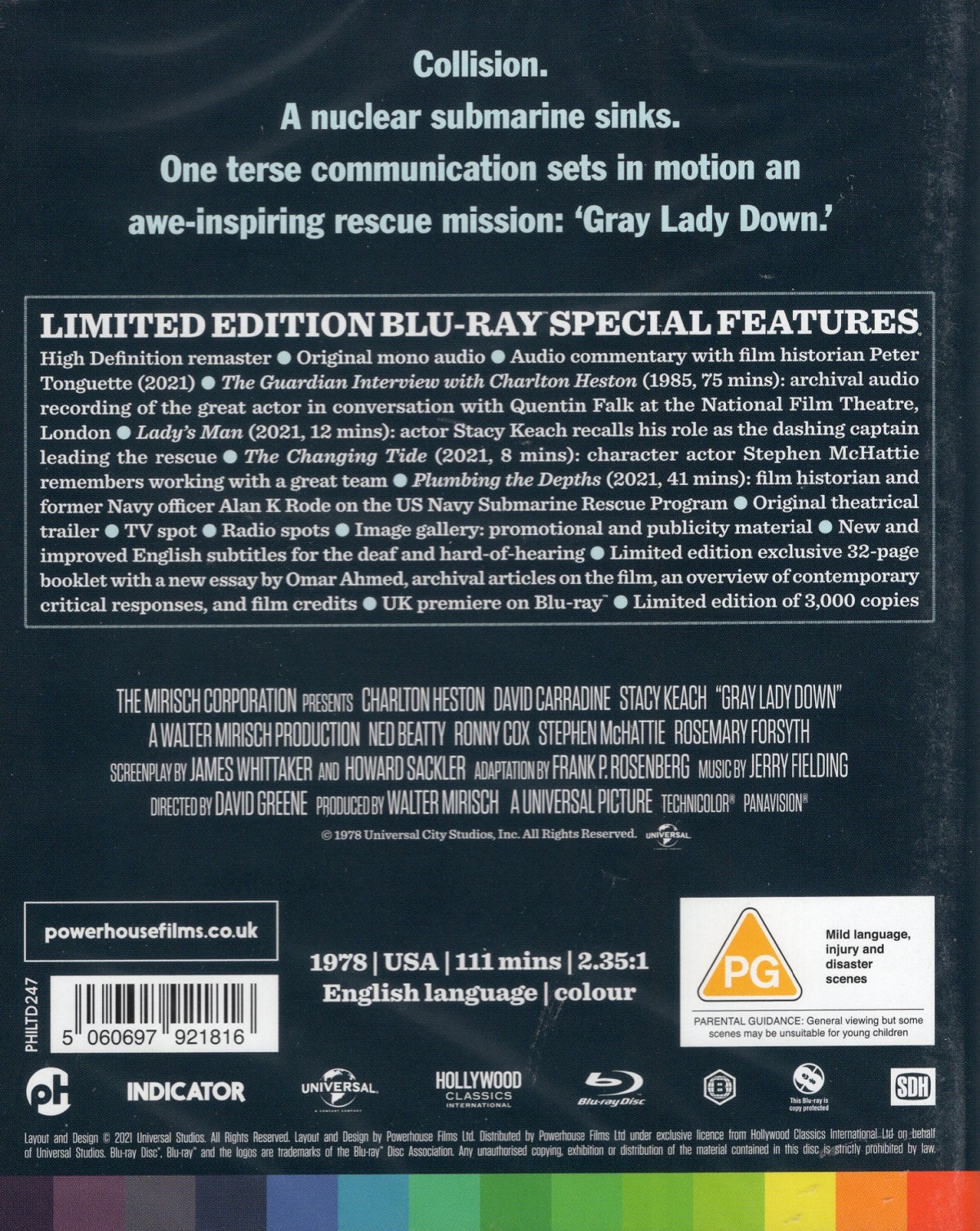 Gray Lady Down (Limited Edition) (ej svensk text) (Blu-ray) - 2