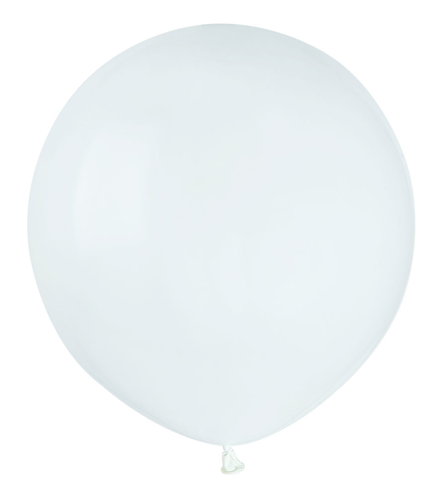 Ballonger Mellanstora Vita 48 cm