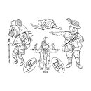 The Card Hut Clear Stamps - Lost in the Wilderness
