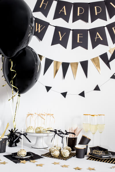Ballongtyngd Folie Svart - 3