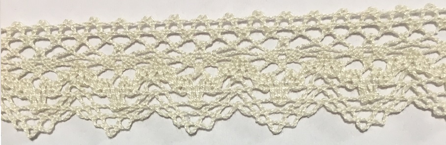 Skir Uddspets 23mm Offwhite