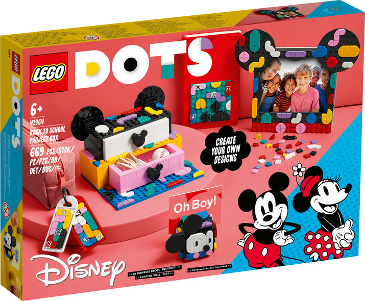 LEGO 41964 Mikki ja Minni Hiiri Back-to-School Project Box Dots