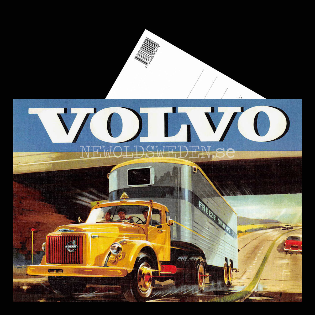 Volvo FREEZE TRANS - Vykort A5 - 3