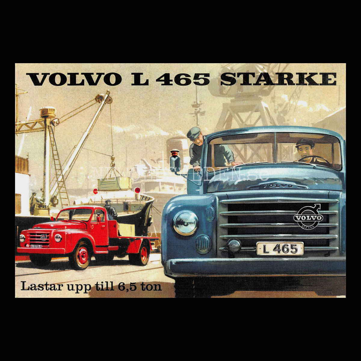 Volvo L 465 STARKE - Vykort A5