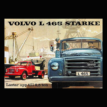 Volvo L 465 STARKE - Vykort A5
