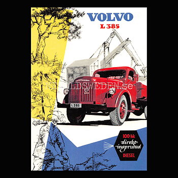 Volvo L 385 - Vykort A5