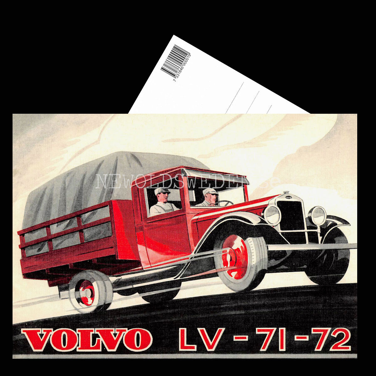 Volvo LV 71 - LV 72 - Vykort A5 - 3